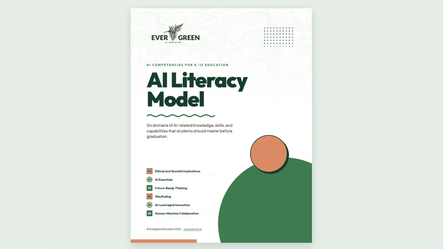 Cover of the AI Literacy Model